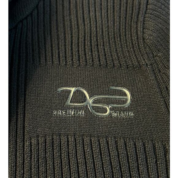 7 Diamond's Premium Men's Chunky Zip Cardigan, Snap Buttons & Hoodie - Picture 5 of 10